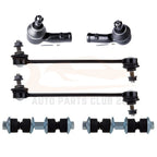 Set of 6 Sway Bar Links & Outer Tie Rods for Ford Focus (2000–2006)