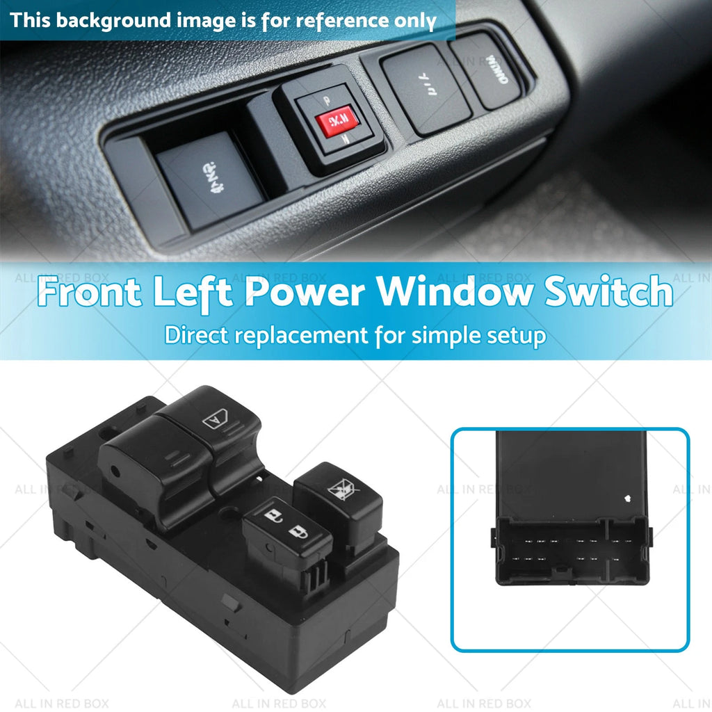 Front Left Power Window Switch for Nissan Altima (2008–2013) 25401-ZN60A