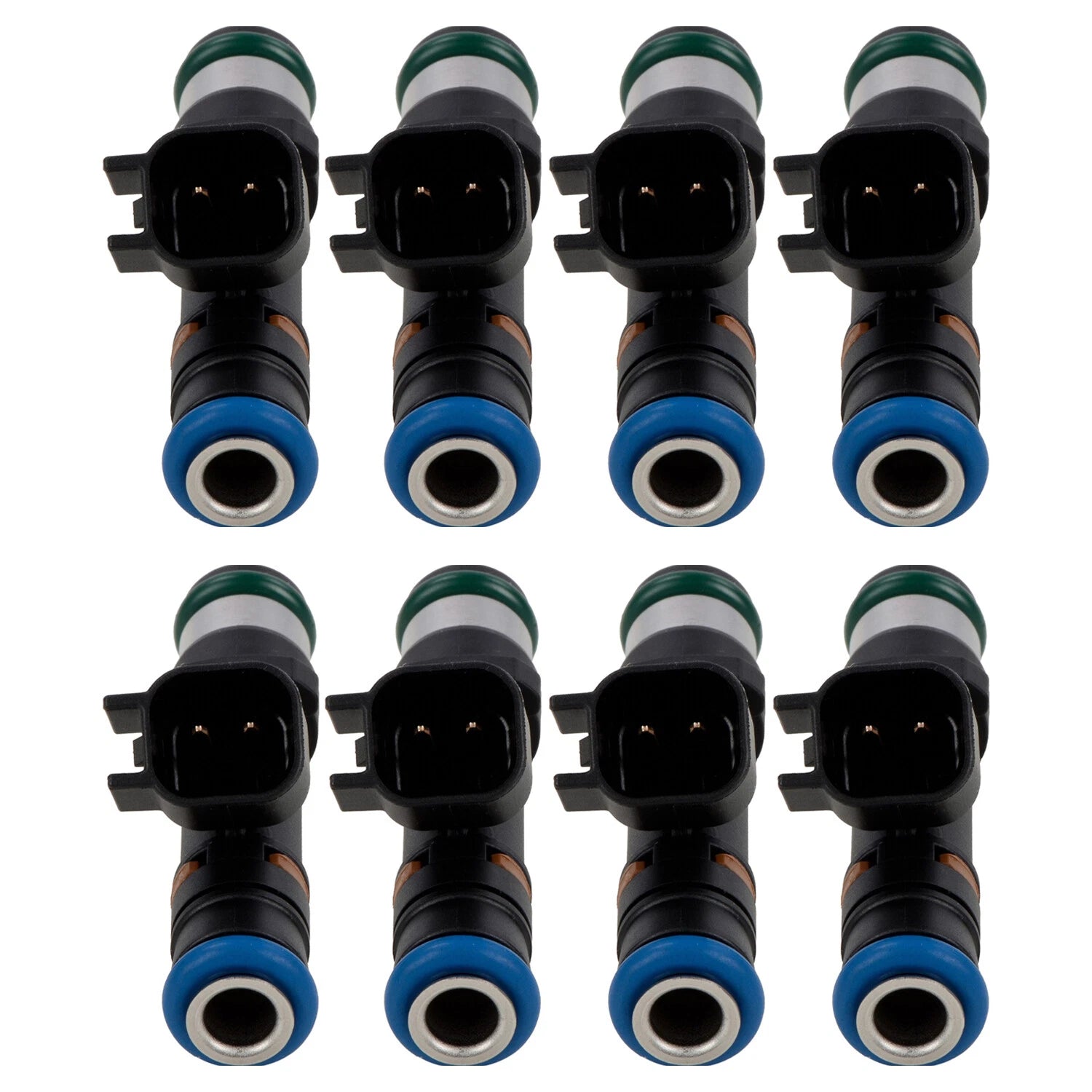 Set of 8 Bosch Fuel Injectors for Ford E-150 E-250 E-350 (2000–2008)
