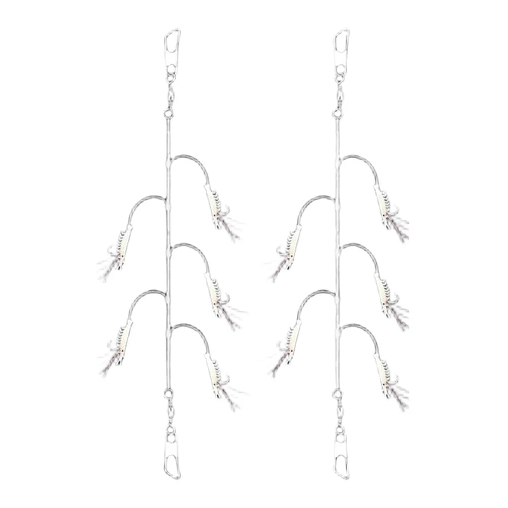 Luminous Rubber Shrimp for Sabiki Rig (Shore & Boat Fishing)