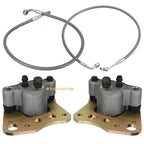 Front Brake Calipers & Hose Lines for Polaris Magnum 330 ATP 330 500 (2005–2006)