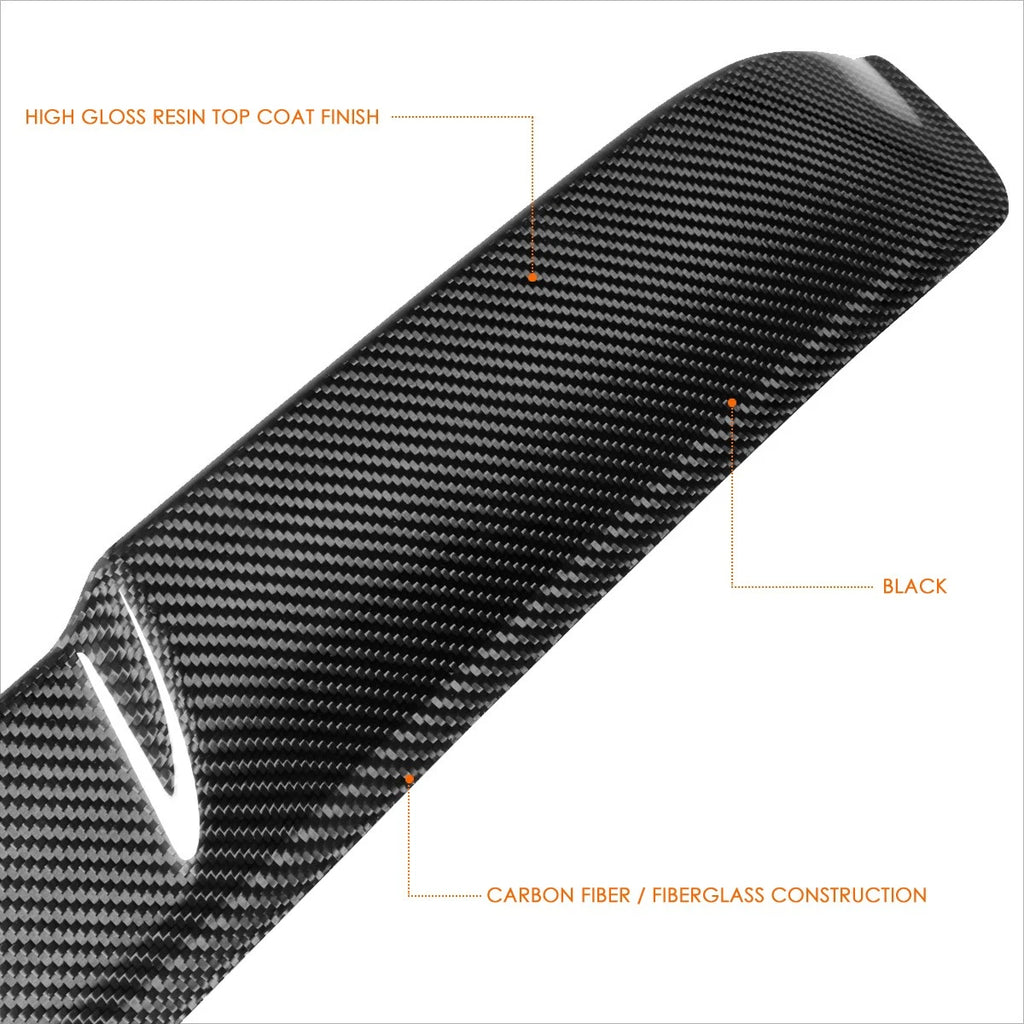 Carbon Fiber Rear Windshield Roof Spoiler for Alfa Romeo Giulia (2017–2021)