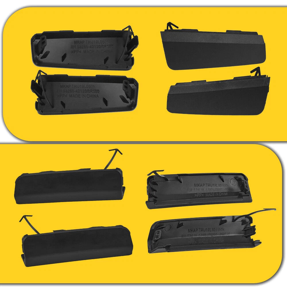 Set of 4 Tow Hook Eye Cover Caps for Toyota RAV4 (2019–2023)