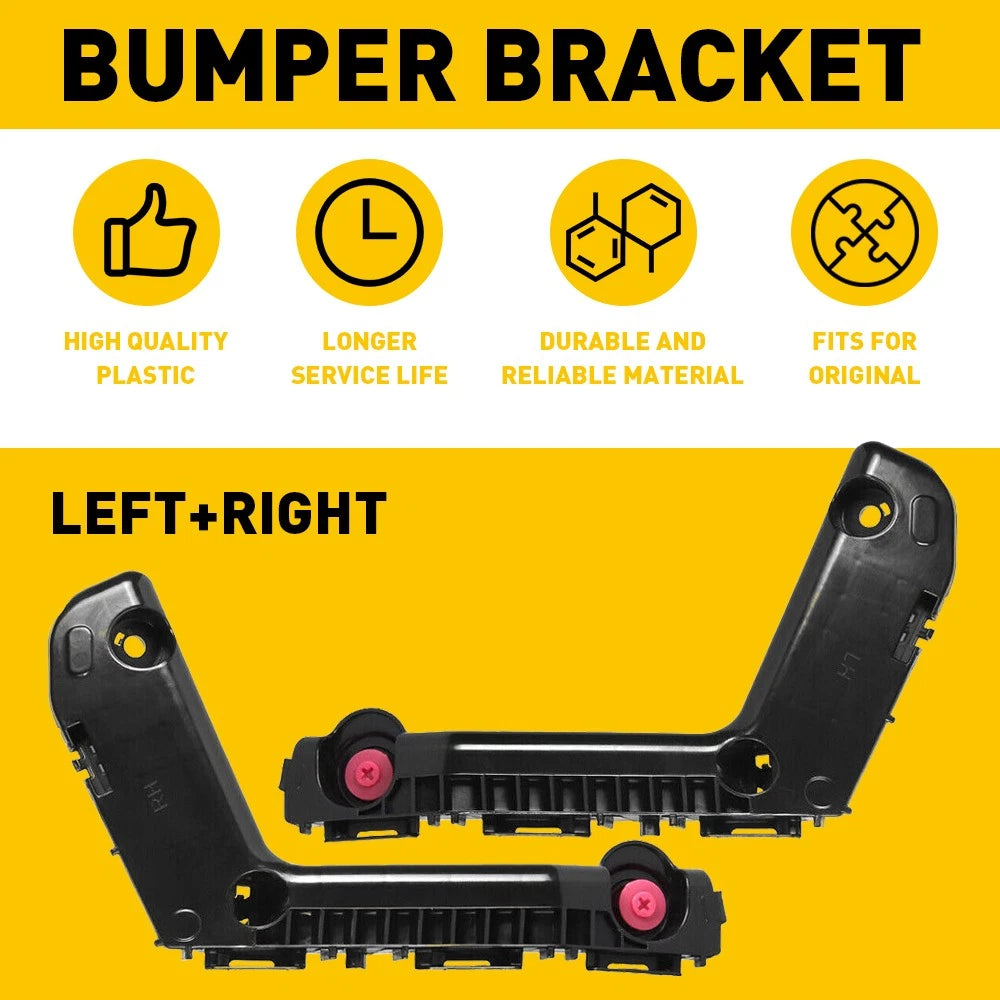 Set of 2 Front Bumper Brackets for Toyota Corolla (2017–2019)