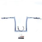 Chrome 16" Prewired Handlebar 1.5" 32mm for Harley Road Glide (2015)