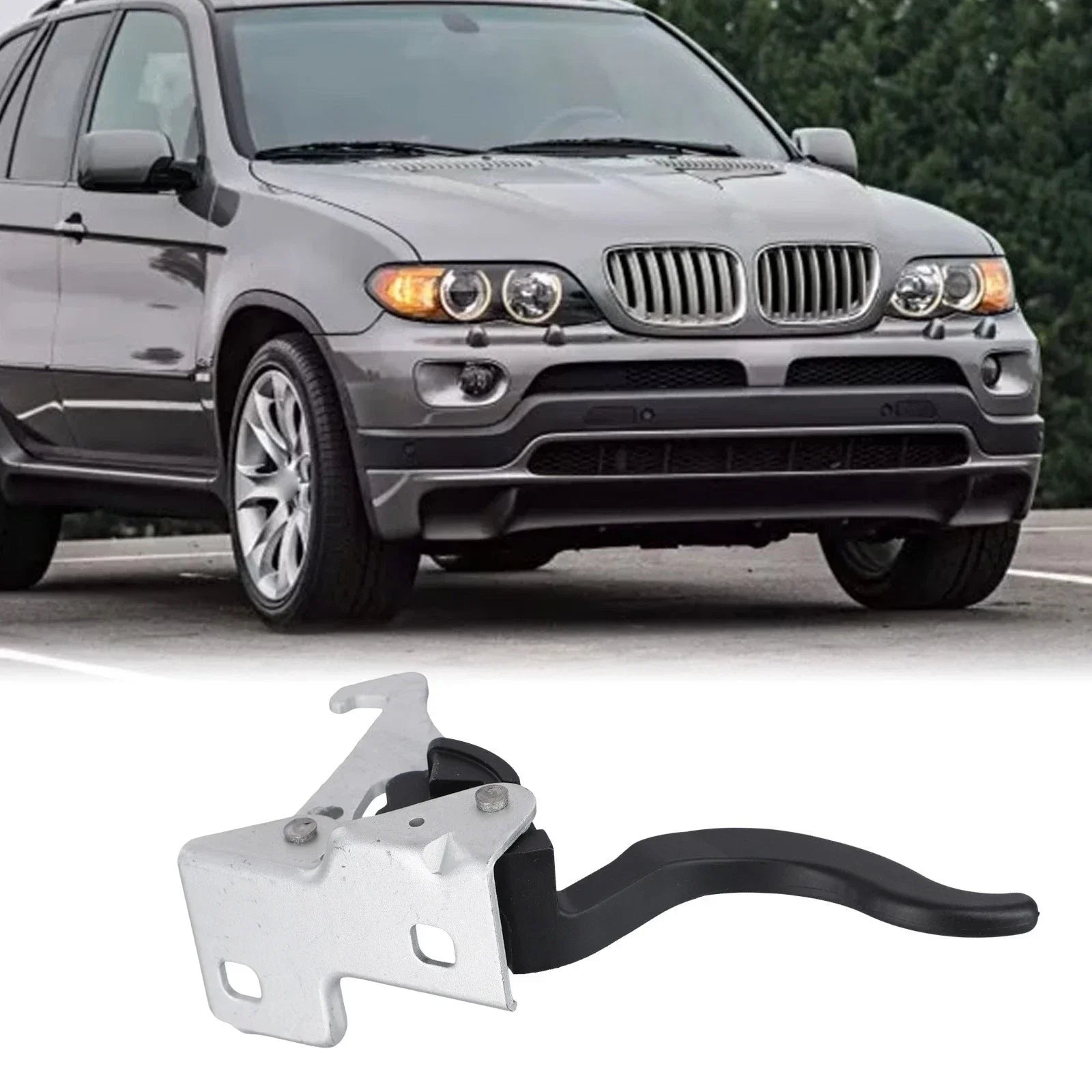 Hood Safety Catch Replacement Engine Lid Latch Hook for BMW E53 (2000���2006)