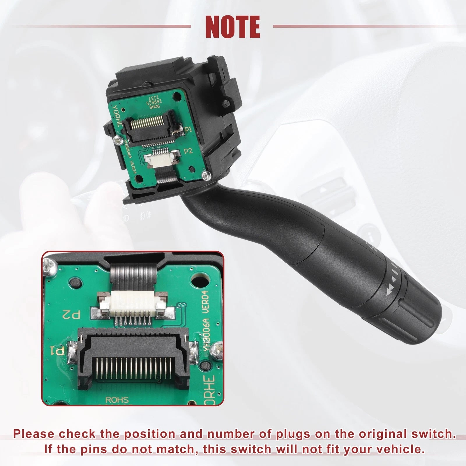 Turn Signal Switch for Ford F-150 (No.BC3Z13K359BA)