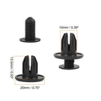 20pcs Plastic Expanding Rivet 07130702966 for BMW Mini Cooper (E81–E83)