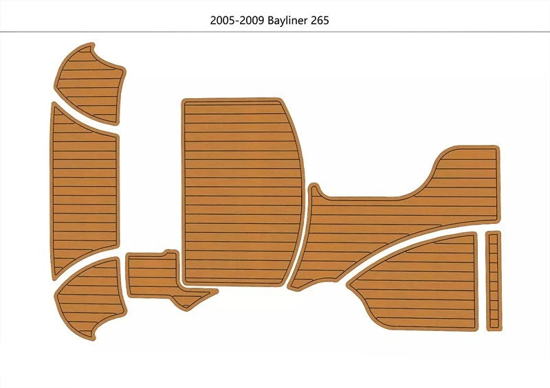 EVA Pad Foam Deck Flooring Mat for Bayliner 265 (2005–2009)