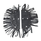 Front Rider Floorboard Fringe Covers for Honda, Yamaha, Harley