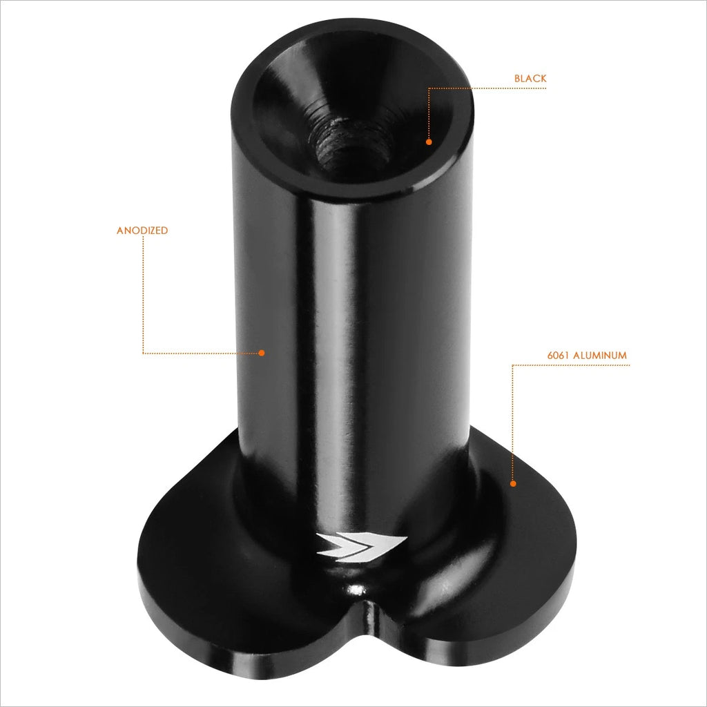 NRG DB-H002BK Black Heart Hand Brake Drift Button for FR-S/86/BRZ/WRX/STI (2013–2021)