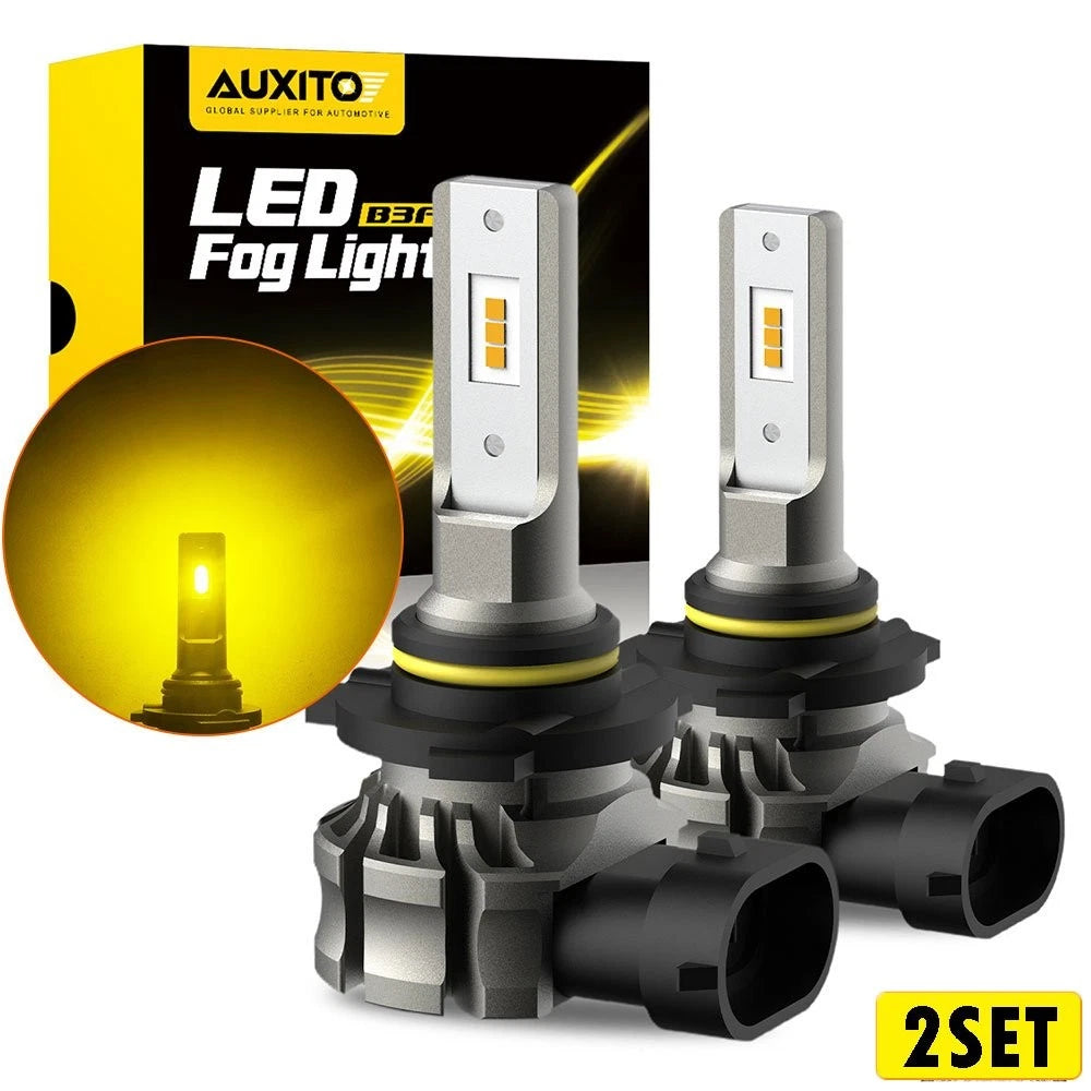 4X H10 Canbus LED Fog Lights Bulb for RAM 1500 2500 3500 (9140 9145)