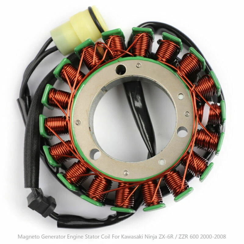 Generator Stator for Kawasaki Ninja ZX-6R / ZZR 600 (2000–2008) 21003-1358