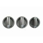 3pc Heater Fan Temp Control Knobs for Mazda BT-50 (2006–2011)