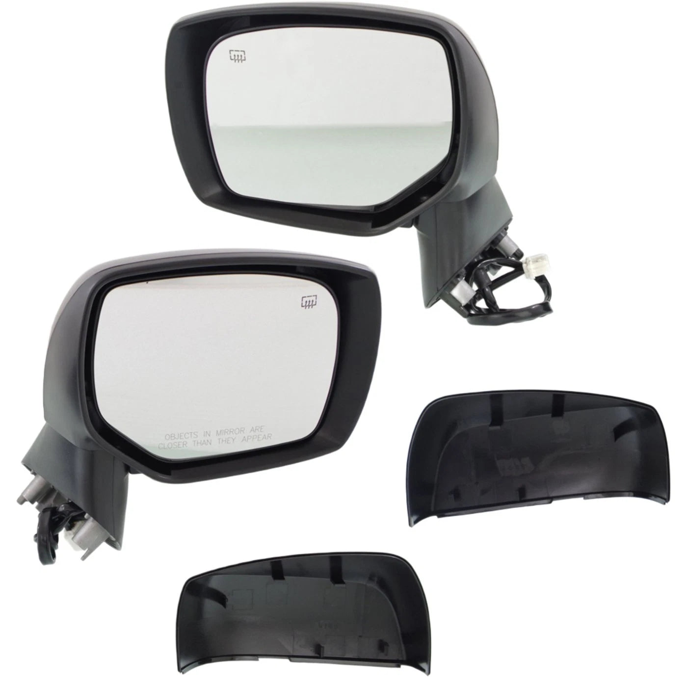 Power Heated Mirrors for Subaru XV Crosstrek (2013–2014) Textured Black