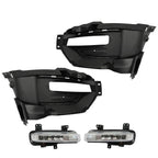 Front Fog Lights with Lamp Bezel for Ford Explorer (2020–2024)