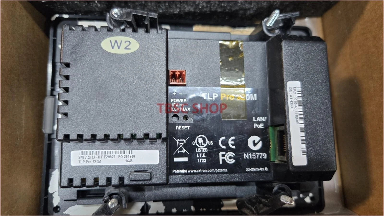 TLP Pro 320M TouchLink Control Touchpanel for Extron (2015–2023)