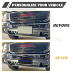 3D American Front Flag License Plate Vanity Gift for Patriotic Embossed