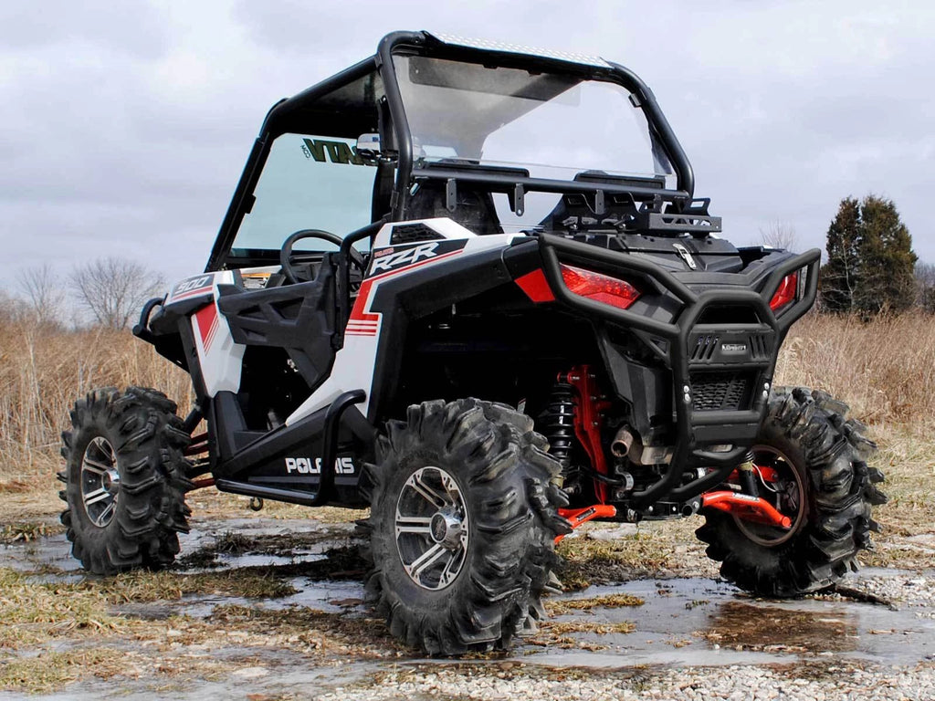 Heavy Duty Rear Bumper for Polaris RZR S 1000 (2016–2020) - Black