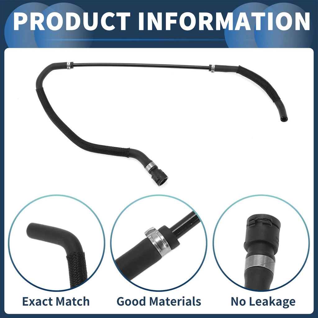Radiator Hose for BMW 335i xDrive (2011–2013) & X1 (2013–2015) No. 17127599452