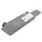 Set of 2 Sun Visors for Toyota Tacoma (2005–2011) - Medium Gray with Mirror