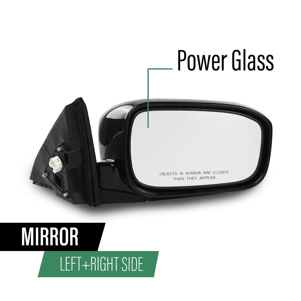 Set of 2 Power Mirrors for Honda Accord (2003–2007)
