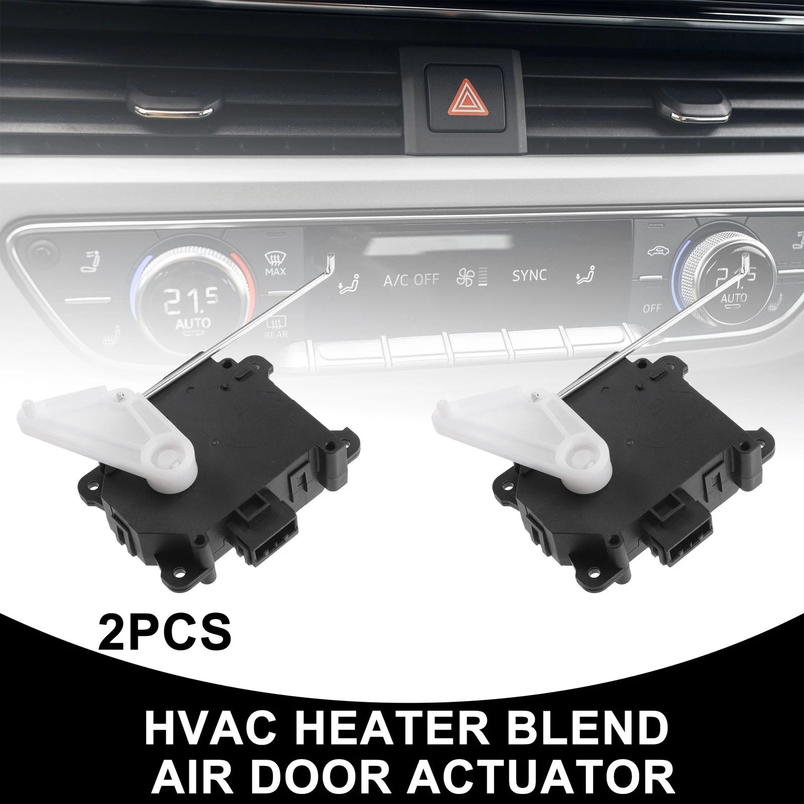 2X No.79160S0XA01 HVAC Heater Blend Door Actuator for Honda Odyssey (2002–2004)