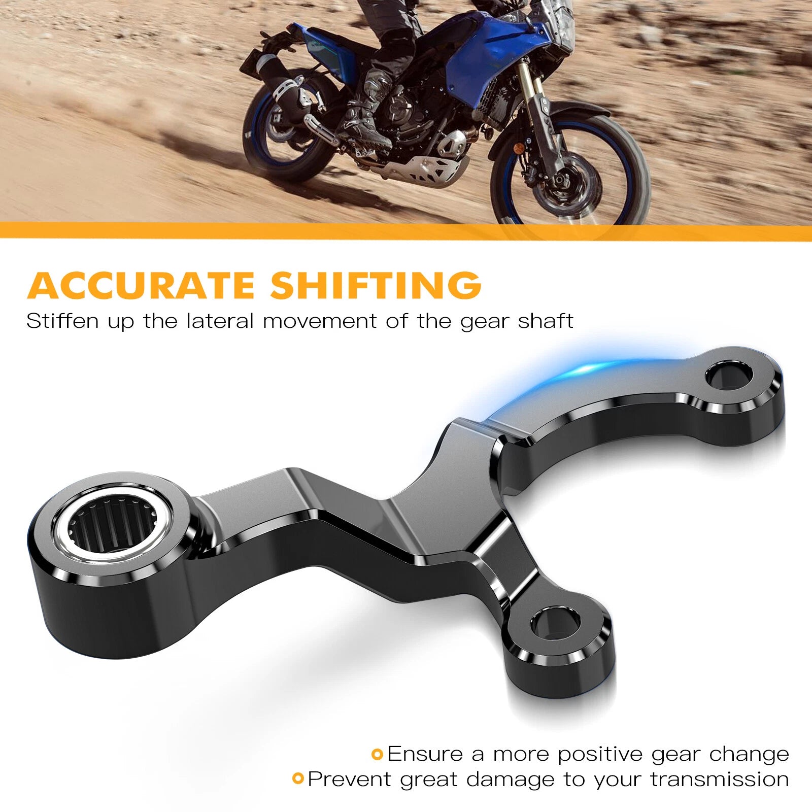 Shift Stabilizer Bracket for Yamaha Tenere 700 XTZ07 XSR700 (2019–2023)