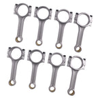 Set of 8 I-Beam Connecting Rods for SBC Chevy 350 (1967–2002)