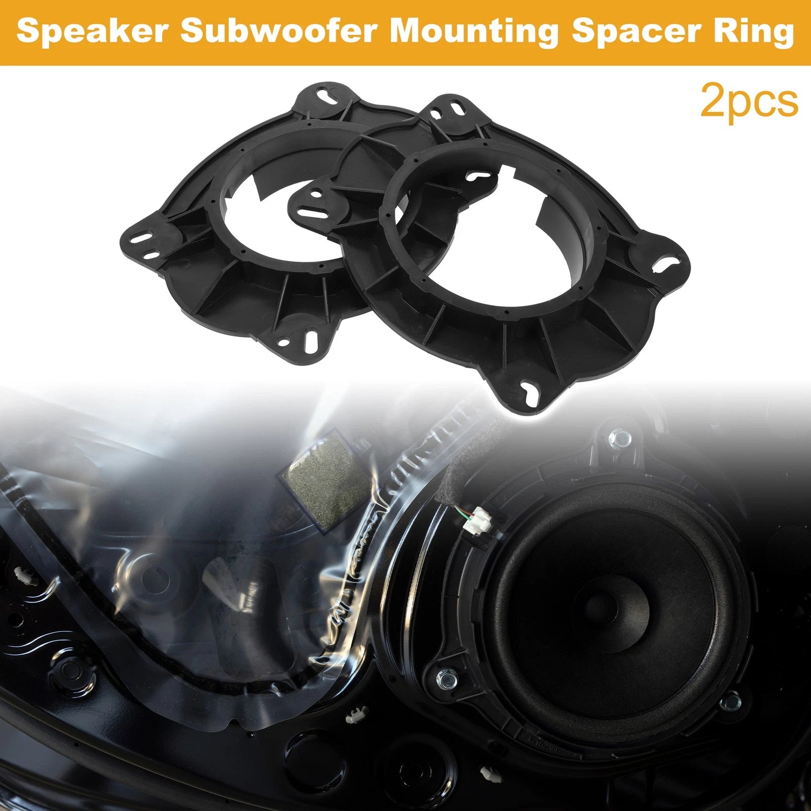 2X Speaker Spacer Ring Adapter for Toyota Camry (2006–2017)