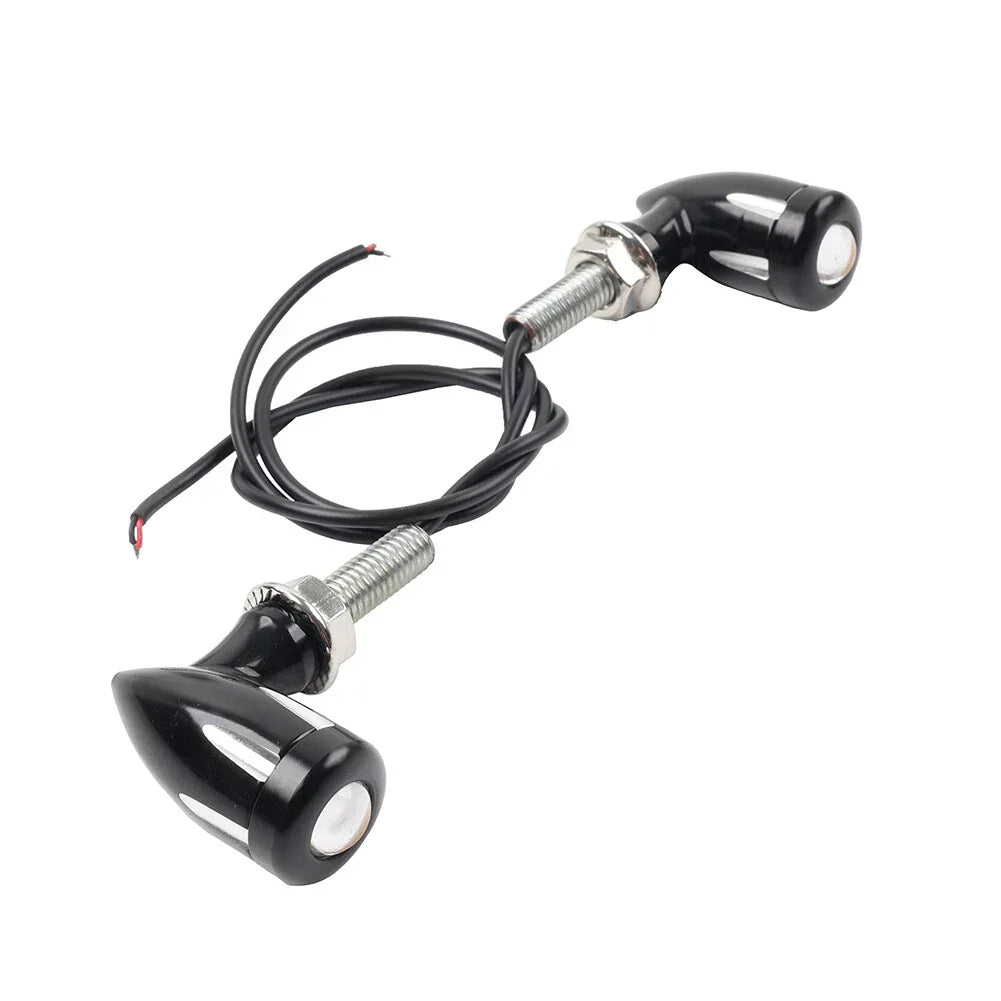 Mini Turn Signal Light Blinker 8mm for Bobber Cafe Racer