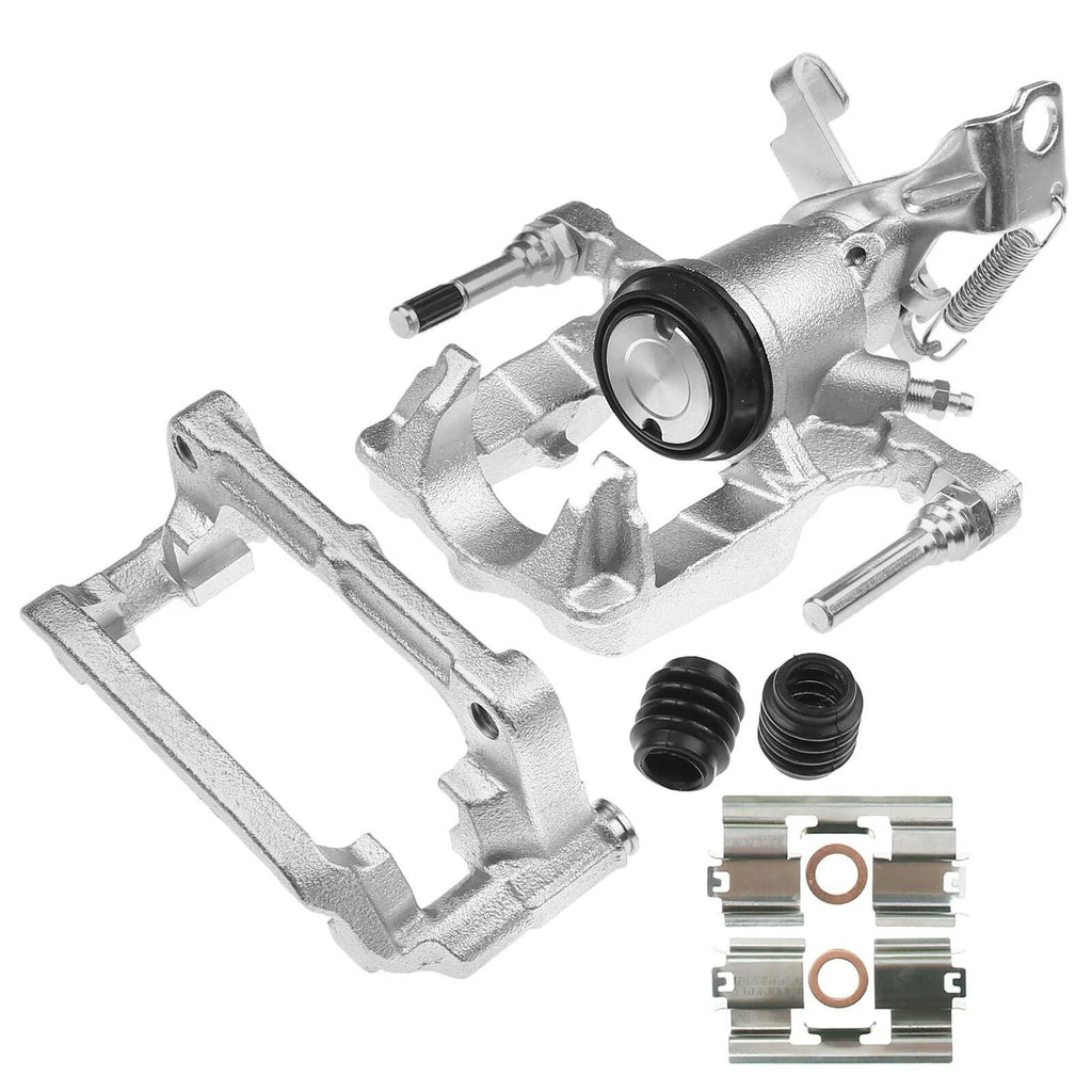 Pair Rear Disc Brake Calipers with Bracket for Chevy Cruze (2014-2015)
