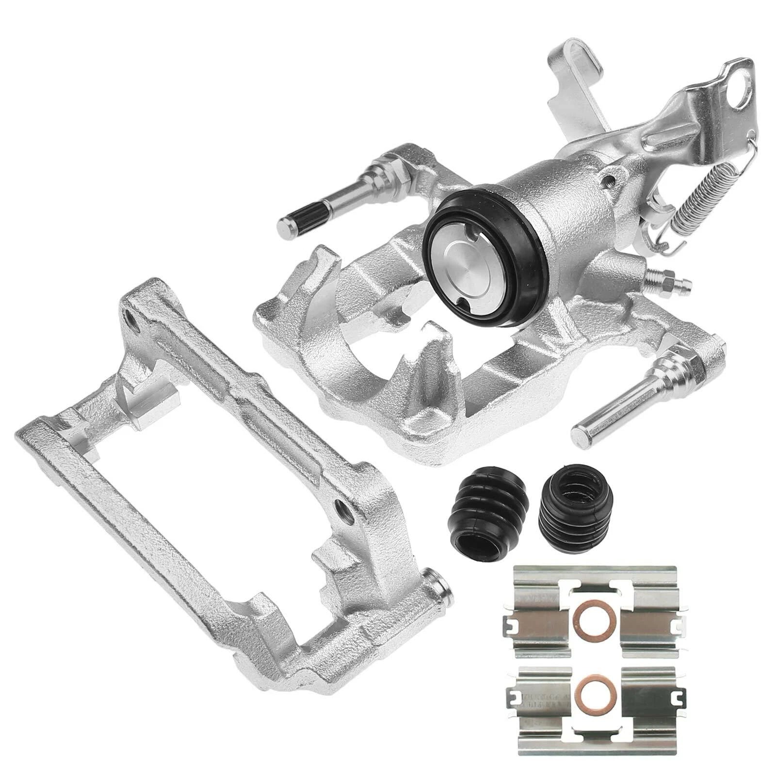 Pair Rear Disc Brake Calipers with Bracket for Chevy Cruze (2014-2015)