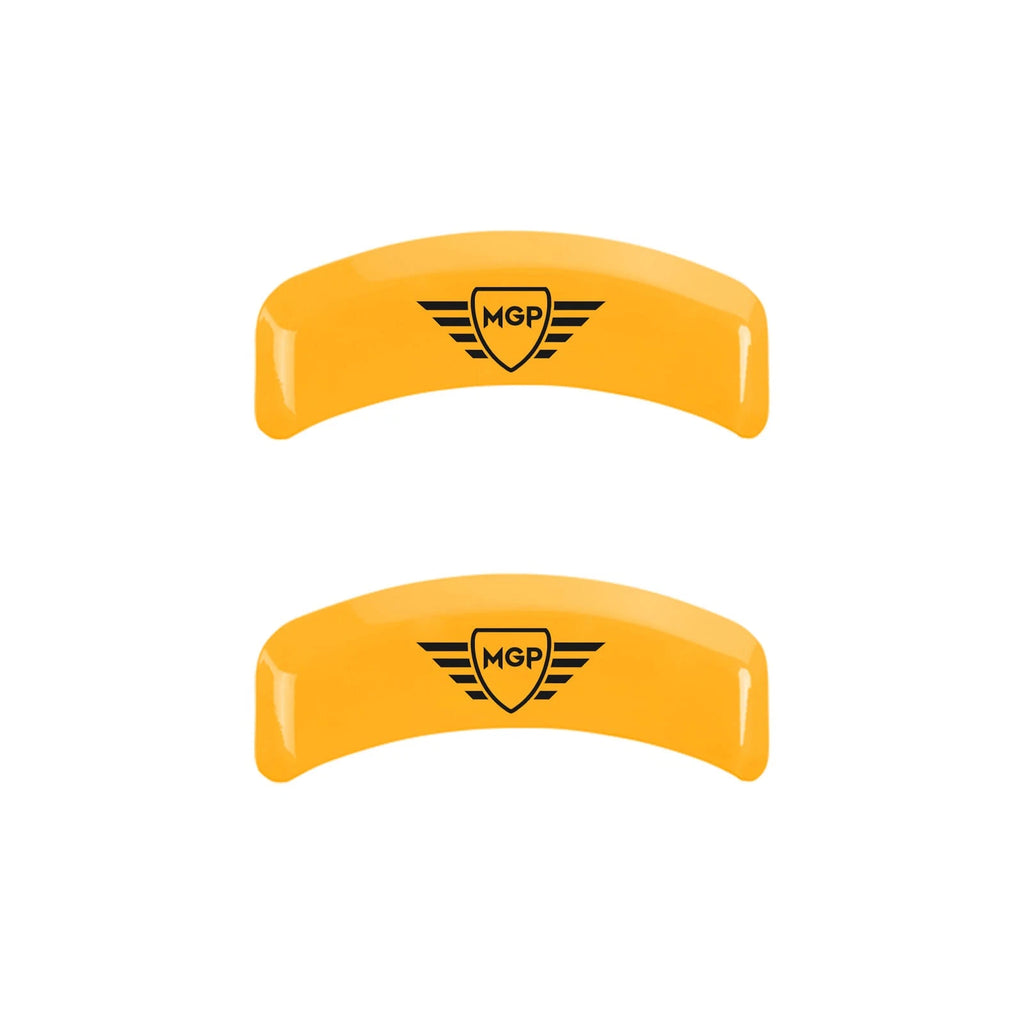 Set of 4 Caliper Covers Yellow Replacement with Logo for 1997 Mazda Miata