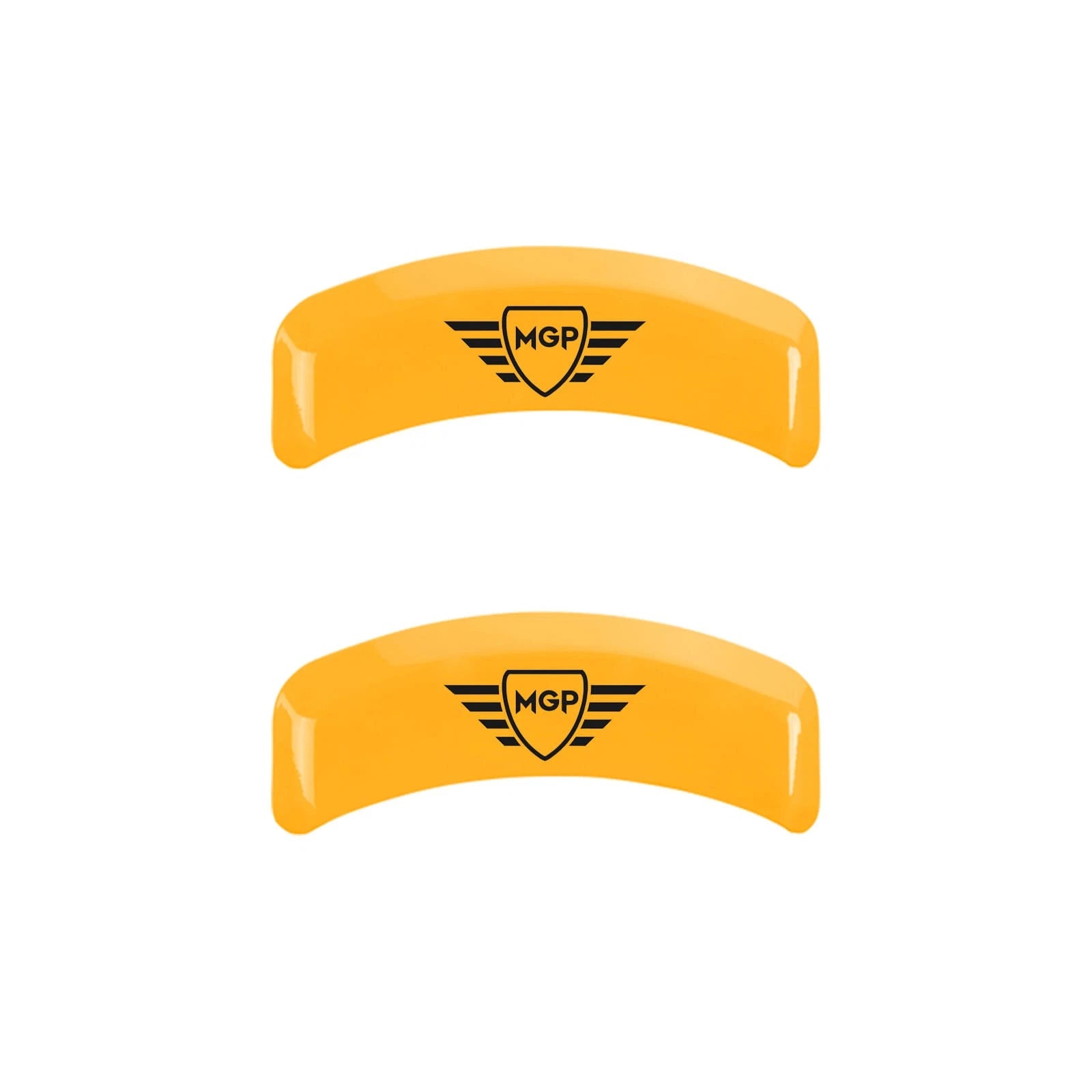 Set of 4 Caliper Covers Yellow Replacement with Logo for 1997 Mazda Miata