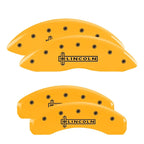 Caliper Covers Set of 4 Engraved Lincoln for Lincoln Navigator (2018–2024)