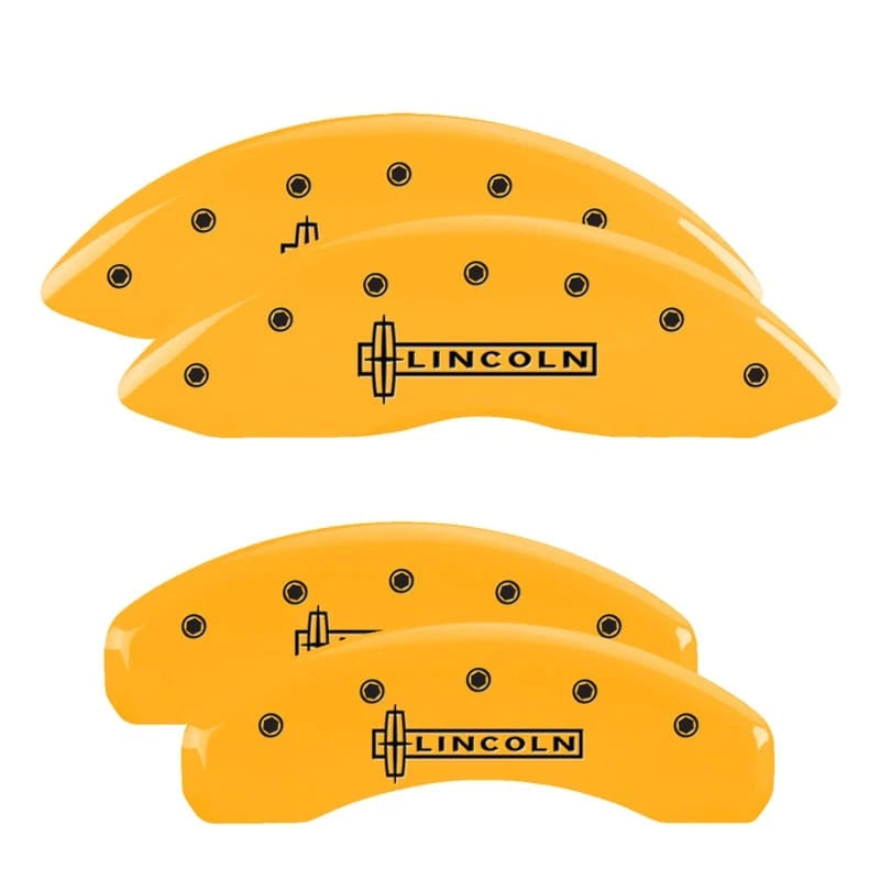 Caliper Covers Set of 4 Engraved Lincoln for Lincoln Navigator (2018–2024)