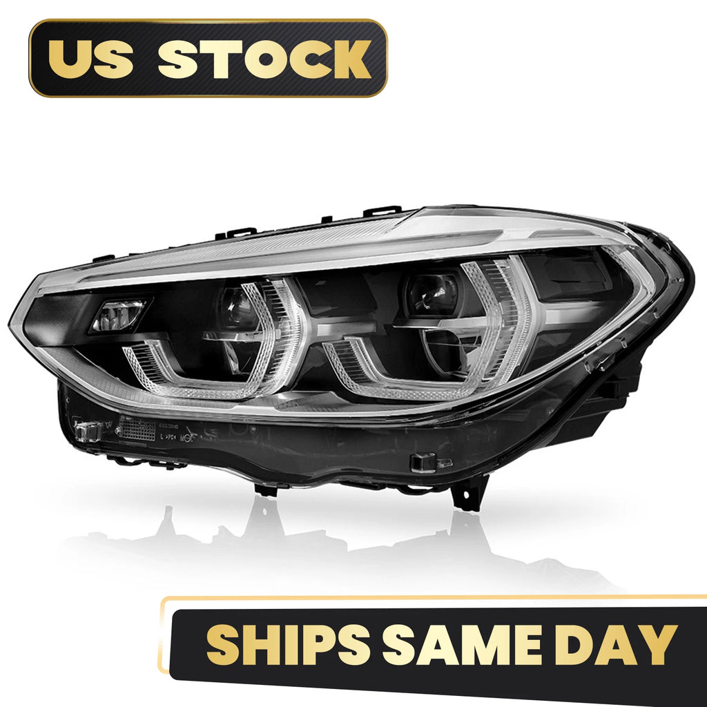 Full LED Headlight w/ AFS for BMW X3 X4 G01 G02 (2018–2021)