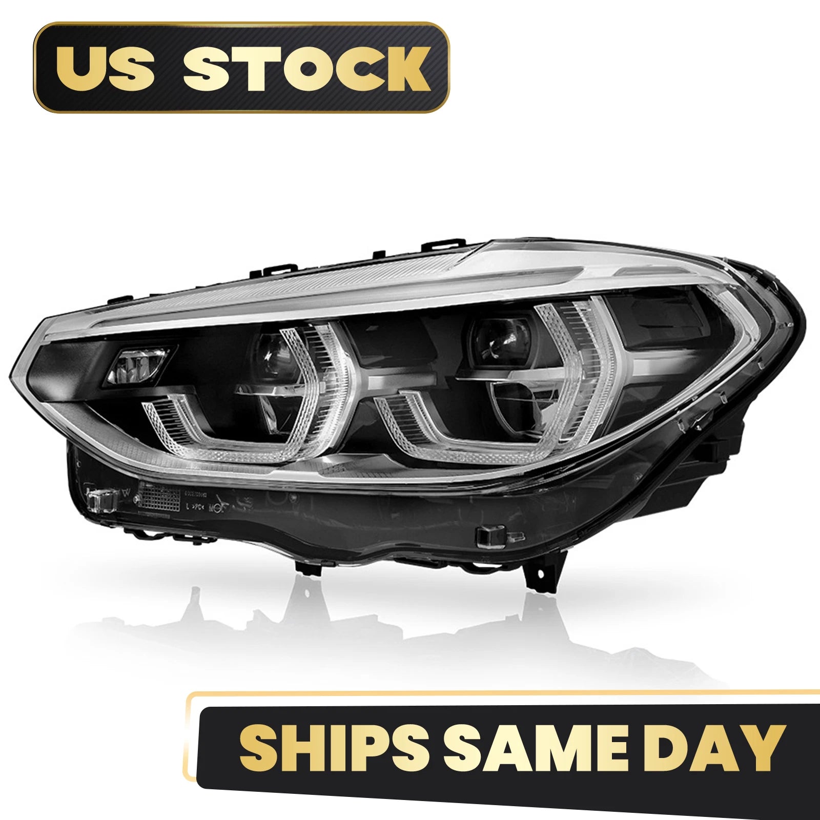 Full LED Headlight w/ AFS for BMW X3 X4 G01 G02 (2018–2021)