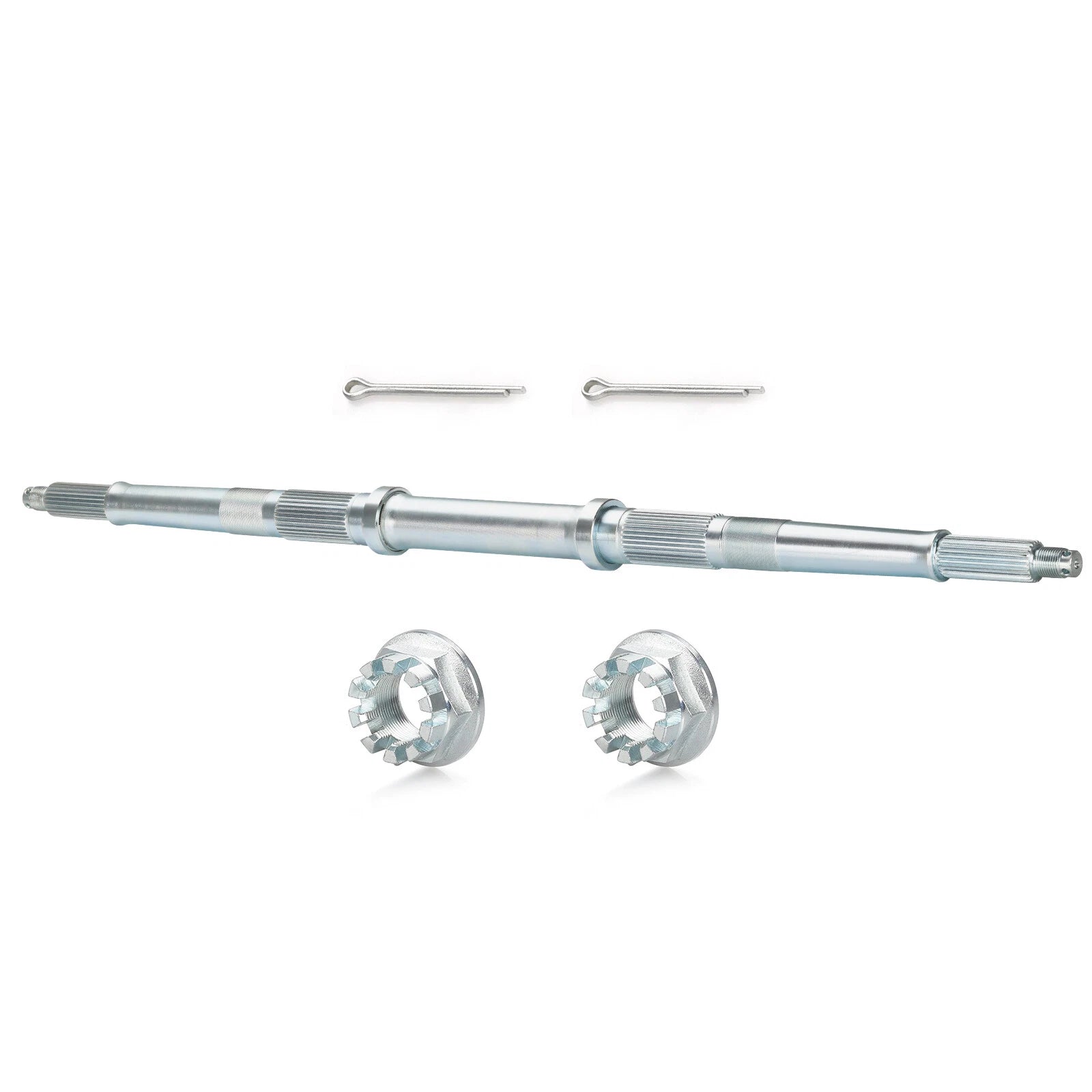 Rear Wheel Axle Shaft + Nut Kit for Honda TRX300 TRX300FW (1993–2000)