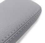 Armrest Door Panel Cover for Acura TSX (2004–2008) Gray PVC Leather