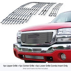 Chrome Billet Grille Insert for GMC Sierra 1500/2500HD/3500 (2003-2006)