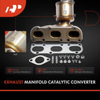 Front Right Catalytic Converter for Kia Sorento (2014–2019) Hyundai Santa Fe