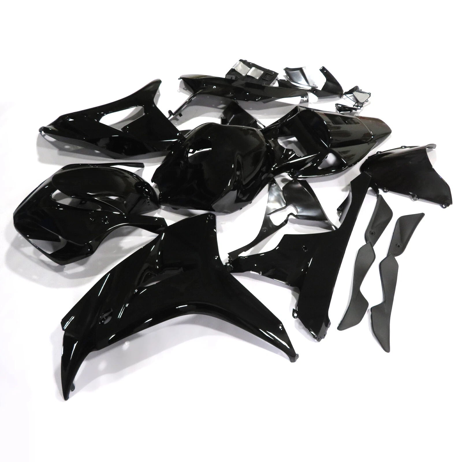 Glossy Black ABS Fairing Kit for Honda CBR1000RR (2006–2007)