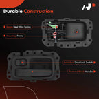 Left Black Interior Door Handle for Jeep Cherokee (1997-2001)