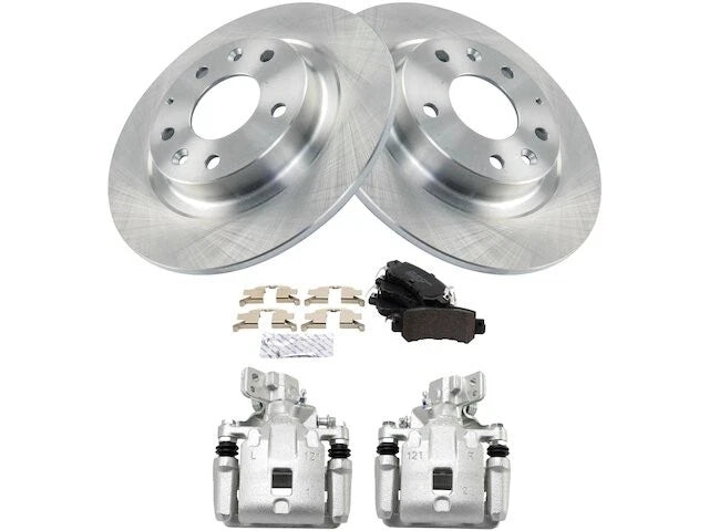 Rear Brake Pad Rotor Caliper Set for Mazda CX-3 (2016–2018) NQ966VG
