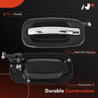 Rear Driver Exterior Door Handle for Chevy Silverado GMC Sierra 1500 (2007–2018)