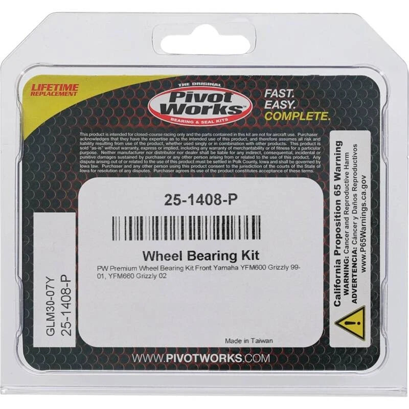 Pivot Works Premium Wheel Bearing for