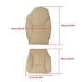 Set of 2 Durable Seat Covers for Dodge Ram 1500 2500 3500 SLT (1998–2002)