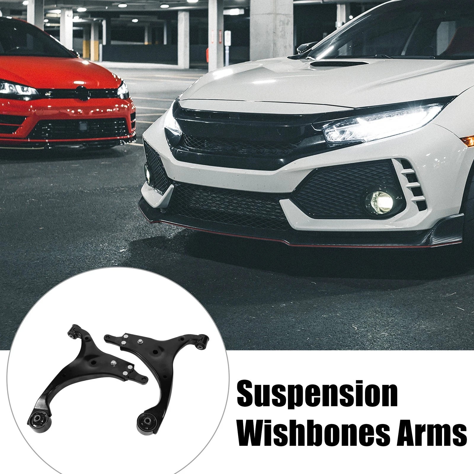 1 Pair Suspension Wishbones Arms 54501-2H000 for Kia Ceed (2007–2013)